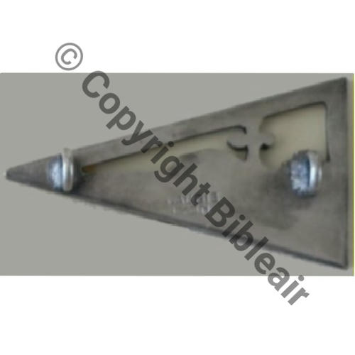 510  GAO.510 Ajoure A.AUGIS LYON 2Lignes 2Anneaux Dos lisse Argente Src.Y.GENTY Collect JM 